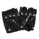 Black Fingerless Gloves